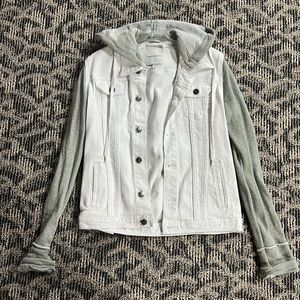 Thread and Supply Hooded Jean Jacket